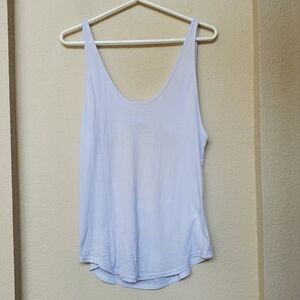 ALO Yoga Blue Sleeveless Tank Top